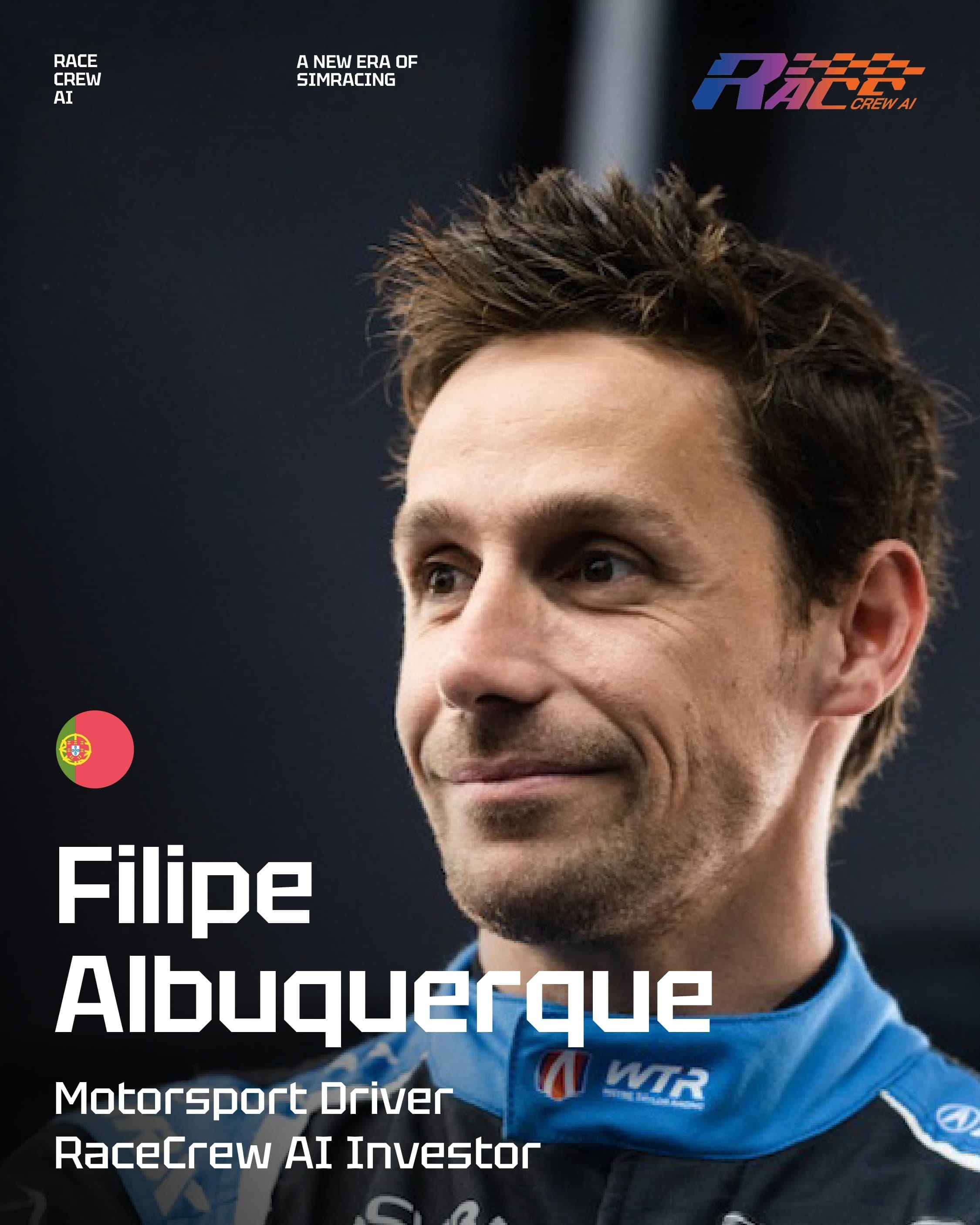 Filipe Albuquerque - Motorsport Driver & RaceCrewAI Investor